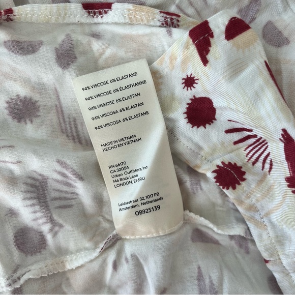 NWT Free People Daria Graphic Maxi Dress M - Picture 11 of 13